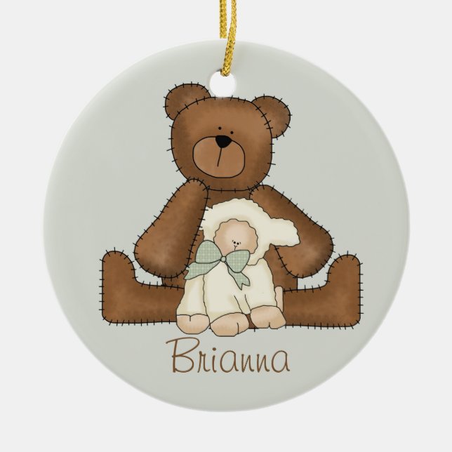 Communion Lamb Ornament (Front)