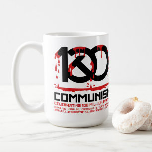 Communism, celebrating 100 million deaths coffee mug