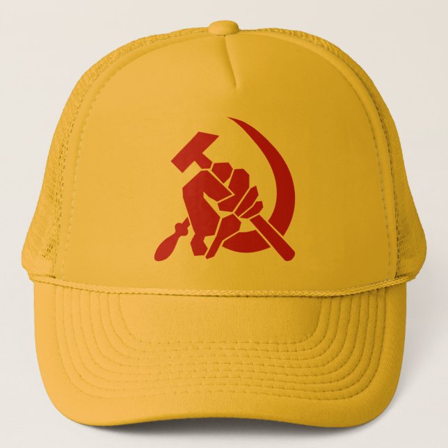 COMMUNISM TRUCKER HAT (Front)