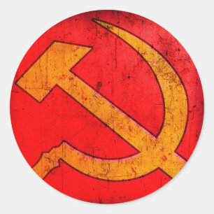 Communism USSR Hammer and Sickle Sticker