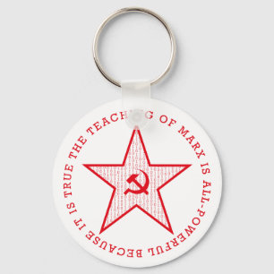 Communism will win keychain