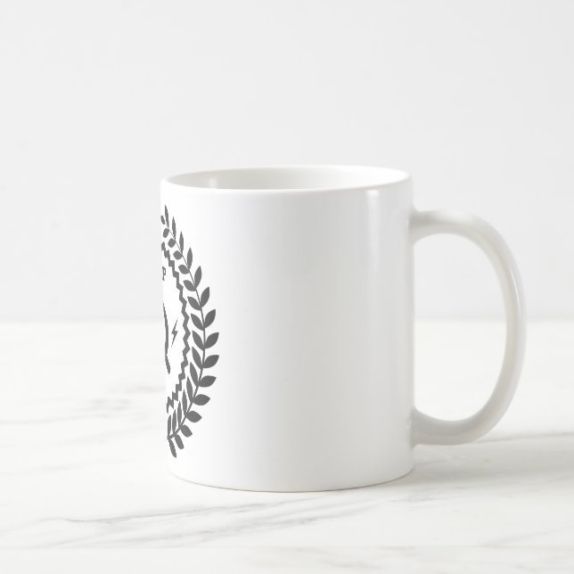 Communist CCCP Hammer Sickle Badge Coffee Mug (Right)
