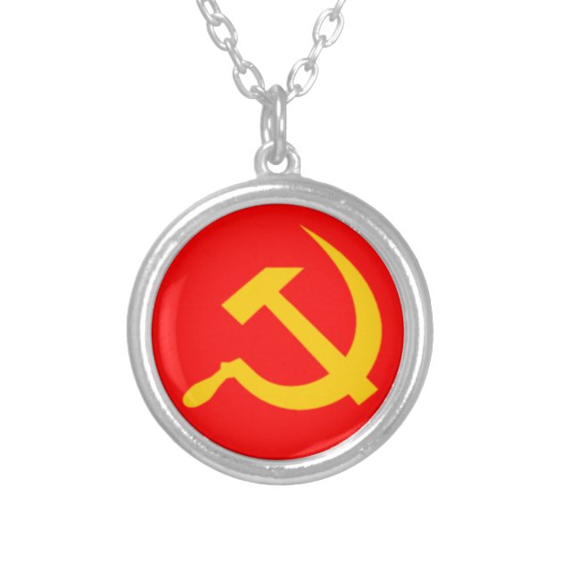 hammer and sickle pendant