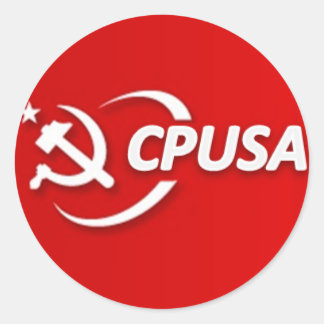 Communist Party USA (CPUSA) Stickers