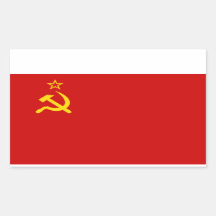 Communist Russia Flag USSR Sticker