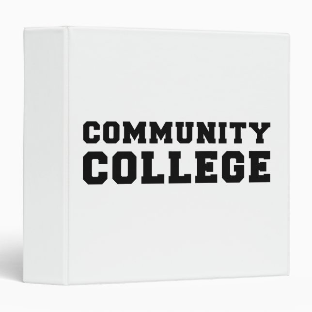 Community College Pride Binder (Front/Spine)