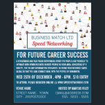 Community Design, Speed Networking Event Advert Flyer<br><div class="desc">Community Design, Speed Networking Event Advertising Flyer by The Business Card Store.</div>