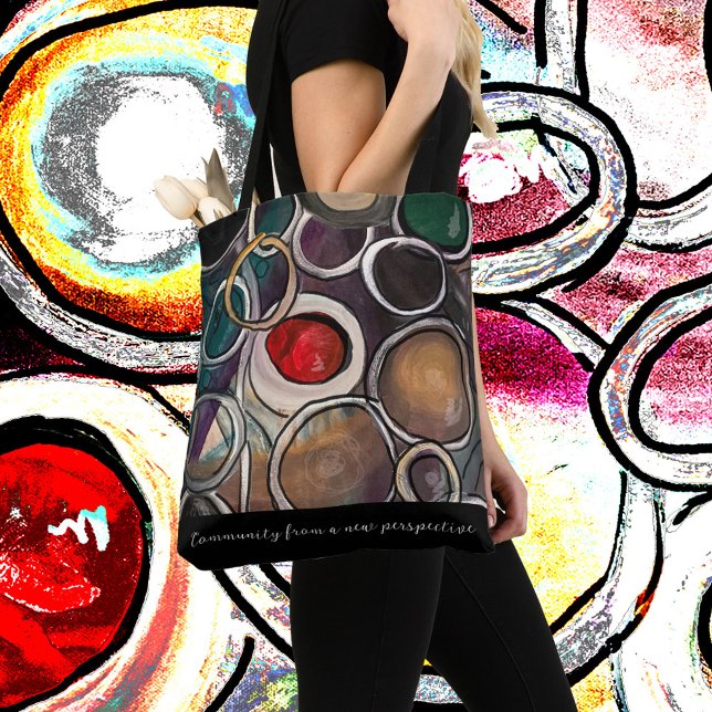 Community From A New Perspective All-Over  Tote Bag (Creator Uploaded)