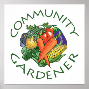 Community Gardening Poster