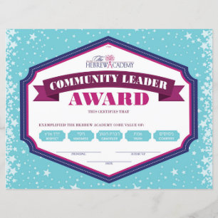Community Leader Award