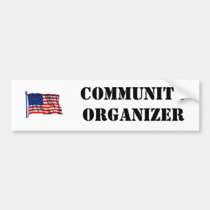 Community Organizer Bumper Sticker