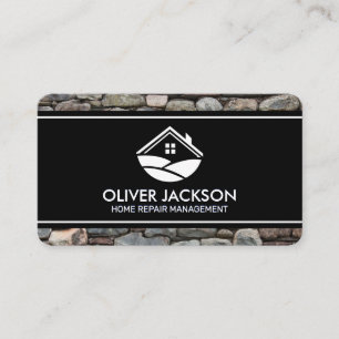 Community   Stone Wall   Rental Properties  Business Card