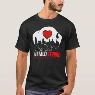 Community Strength Pray Support New York Buffalo S T-Shirt