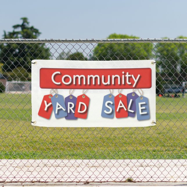 Community yard sale Banner (Insitu)