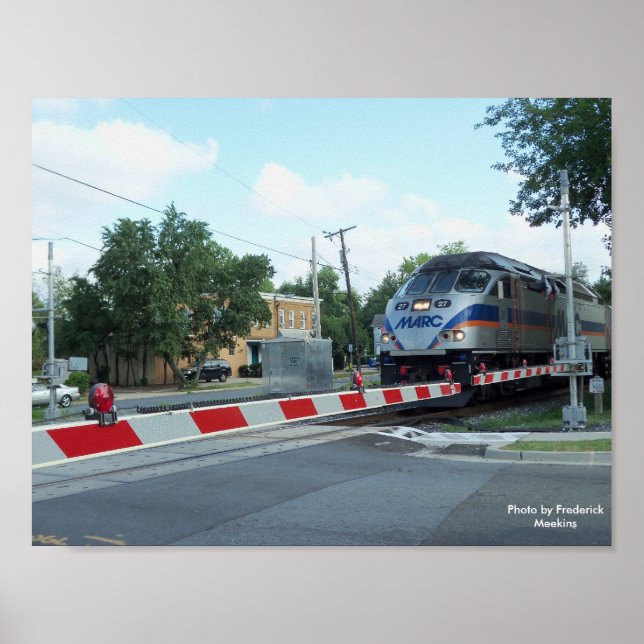 Commuter Train Poster (Front)