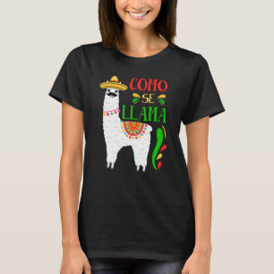 Como Se Llama Animal   Mexican Cinco De Mayo 2020 T-Shirt
