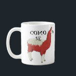 Como Se Llama Mug with llama image<br><div class="desc">Como Se Llama Mug with llama image</div>