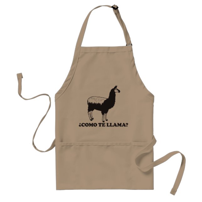 Como Te Llama Standard Apron (Front)
