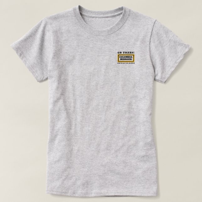 COMOCOU COLUMBIA, MISSOURI (COU) b-lc2 T-Shirt (Design Front)