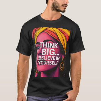 Comoda Playera With Beautiful Motivating Message T-Shirt