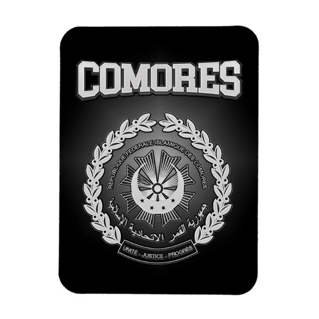 Comores Coat of Arms Magnet (Vertical)