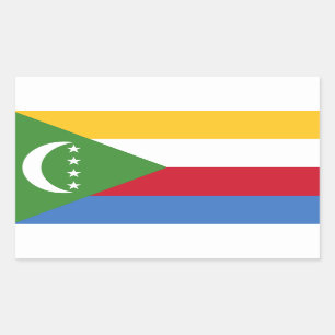 Comorian Flag, Flag of Comoros Sticker