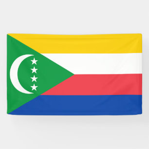 Comoros Flag Banner