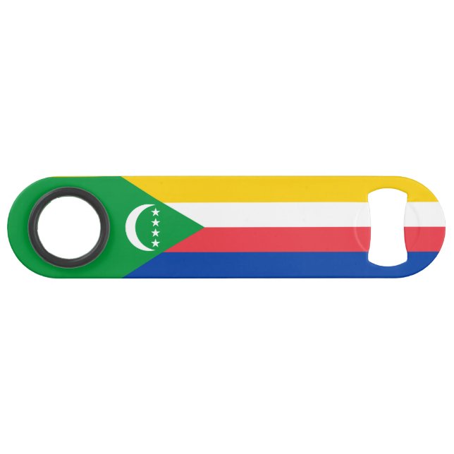 Comoros Flag Bar Key (Front (Horizontal))