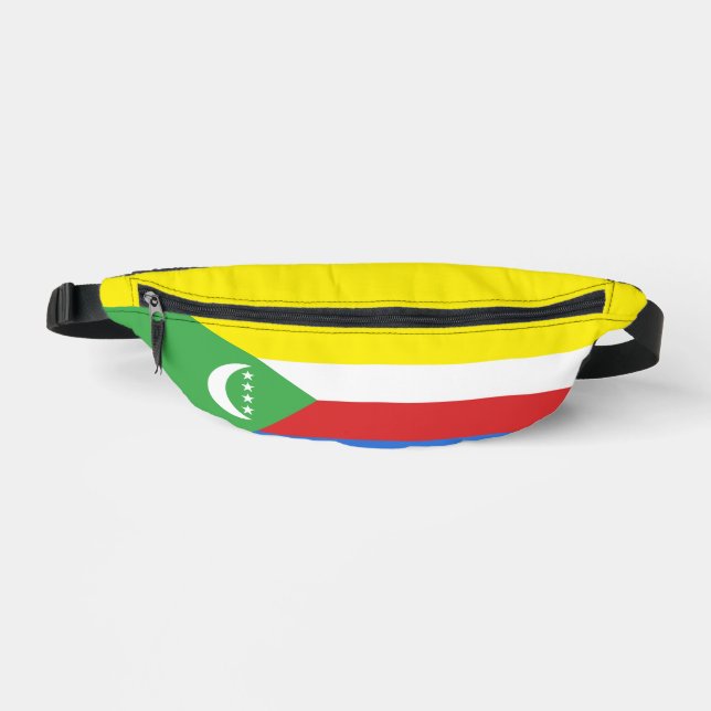 Comoros flag fanny pack (Front)
