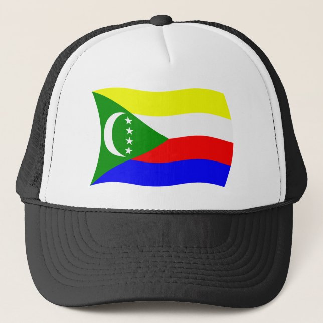 Comoros Flag Hat (Front)