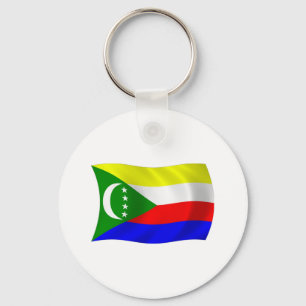 Comoros Flag Keychain