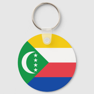 Comoros Flag Keychain