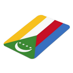 Comoros - Flag - Magnet