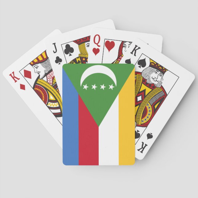 Comoros Flag Playing Cards (Back)