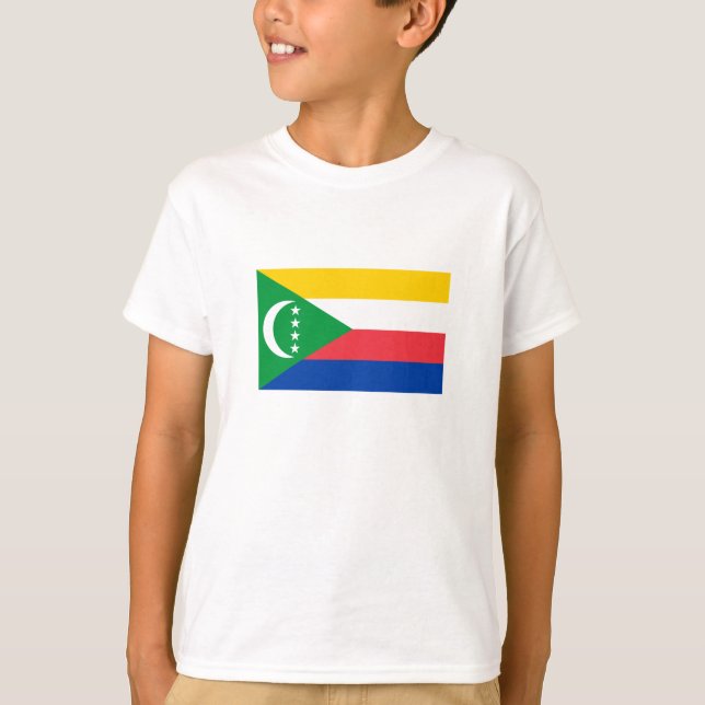Comoros Flag T-Shirt (Front)