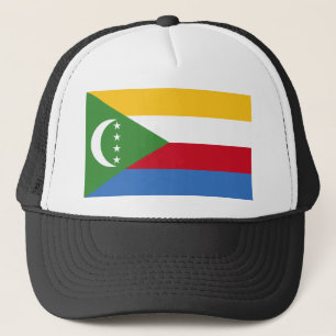 Comoros Flag Trucker Hat