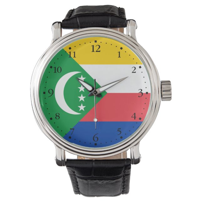 Comoros Flag Watch (Front)