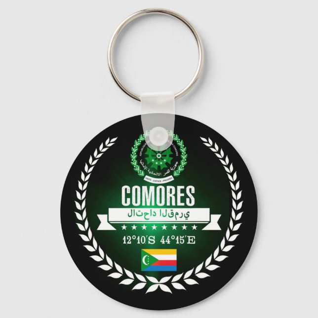 Comoros Keychain (Front)