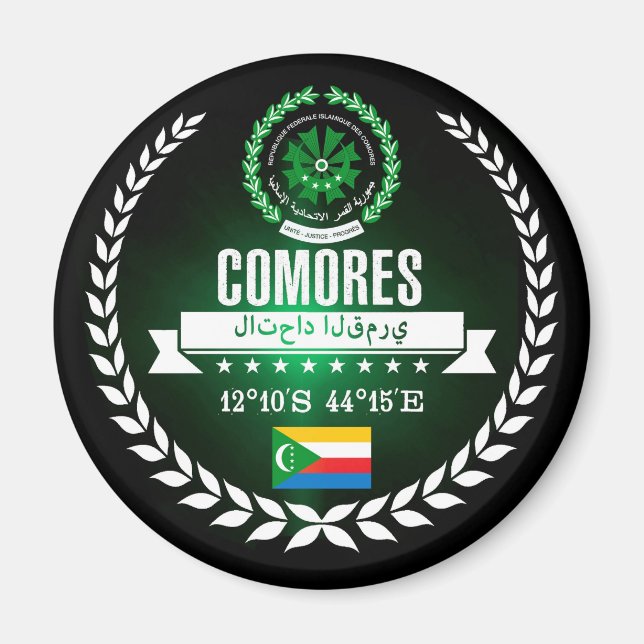 Comoros Magnet (Front)