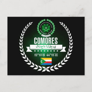 Comoros Postcard