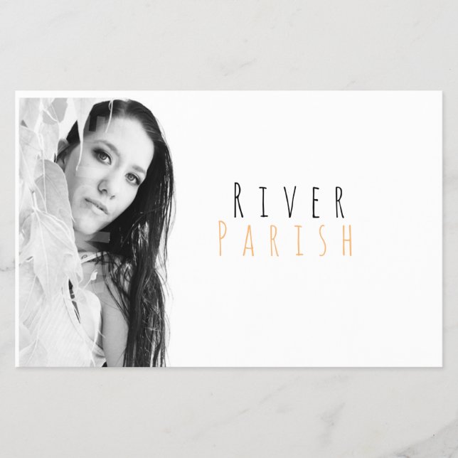 Comp Cards - Model Headshot Template (Front)
