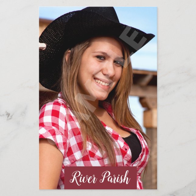 Comp Cards - Model Headshot Template (Front)