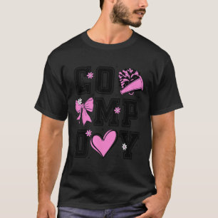 Comp Day Cheer Mom Retro Cheerleading Love Women G T-Shirt