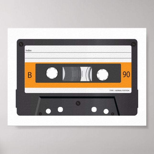 Compact Cassette poster. Poster (Front)