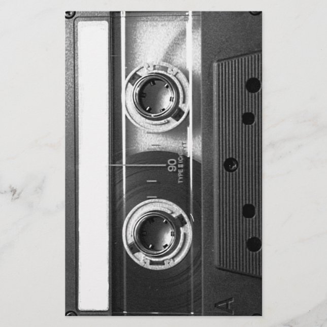 Compact Cassette Tape Stationery (Front)