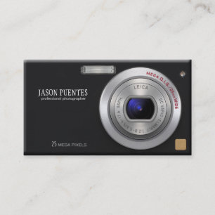Compact  Digital Camera Professional Photographer Business Card