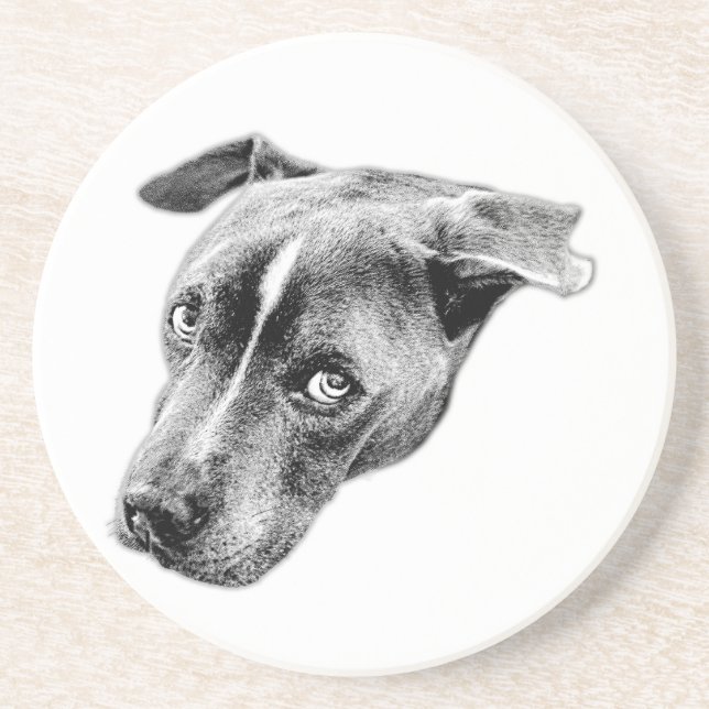  Compact Expression in Monochrome Coaster (Front)