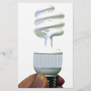 Compact Fluorescent bulb Stationery