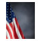 COMPACT PHOTO BACKDROP - US Flag on Grey Blue