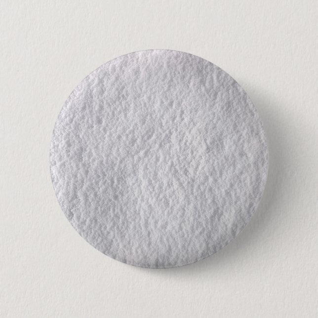 Compacted Snow Texture 2 Inch Round Button (Front)